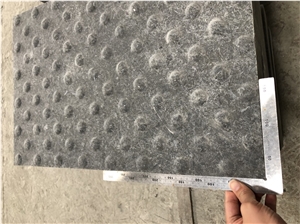 Angola Black Granite Tactile Pavers, Blind Paving