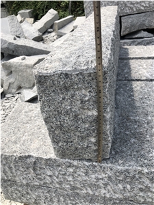 G602 Light Grey Granite Paver Pineapple Finish