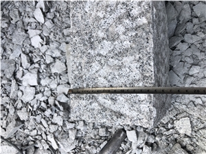 G602 Light Grey Granite Paver Pineapple Finish