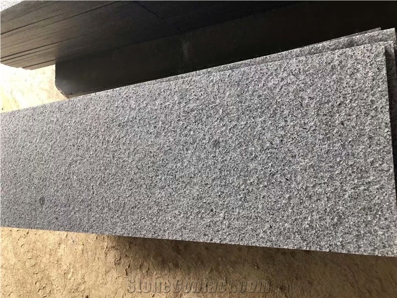 New G654 Granite Flamed Tiles