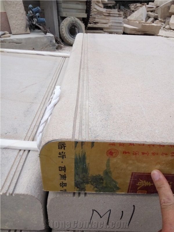 Yellow Sandstone Sanded Steps, Stairs