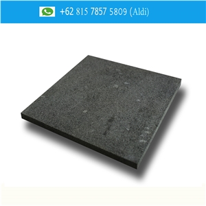 Indonesia Black Basalt Volcanic Lava Stone Pavers