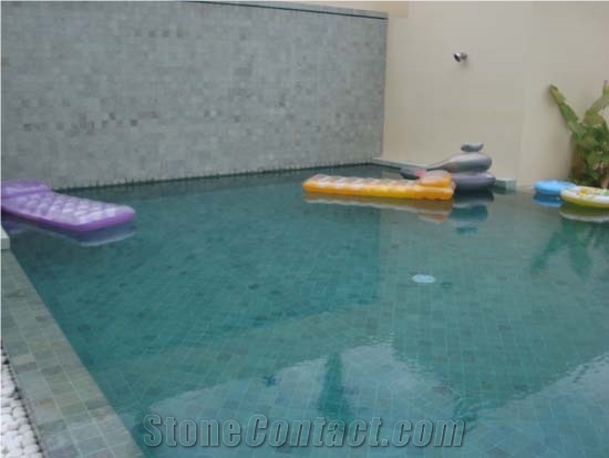 Pedra Hijau Sukabumi Green Stone Bali Pool Tiles