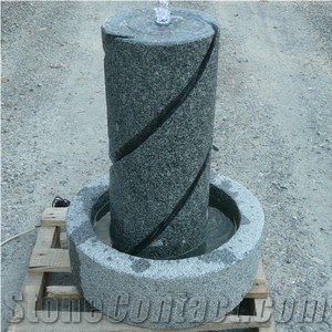 Hand Made Stone Water Feature Fountain