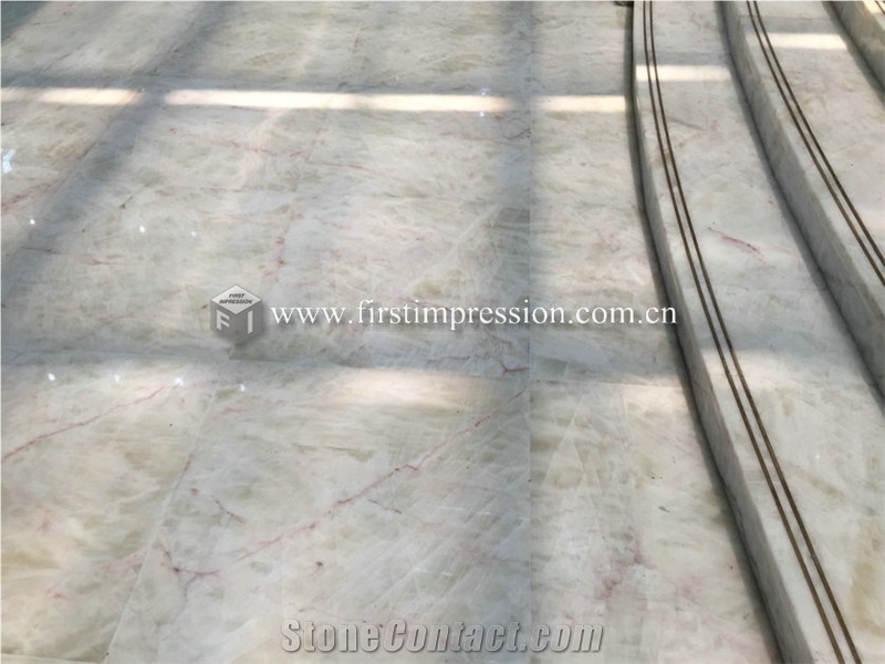 Luxury Lotus White Onyx for Steps&Stairs