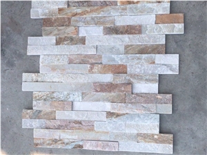 Golden Honey Ledgestone Culture Stone Slate Wall Golden Honey Ledgestone Culture Stone Slate Wall