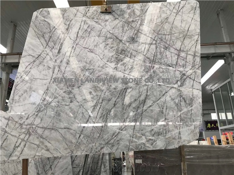 New Invisible Blue Marble Wall Cladding