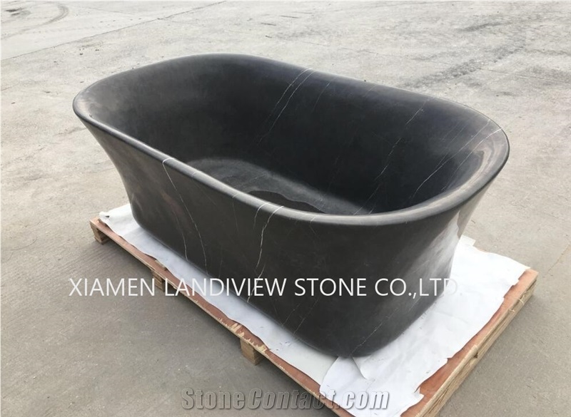 White Stone Bathtub