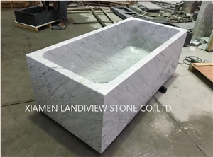 White Stone Bathtub
