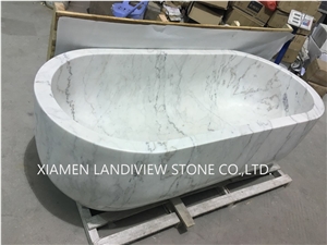 White Stone Bathtub