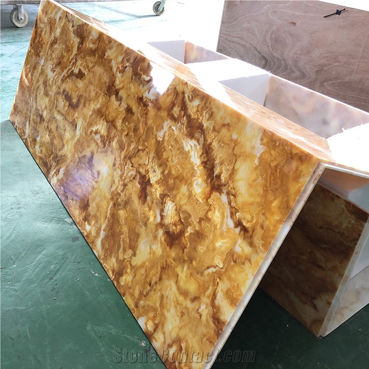 Acrylic Translucent Faux Alabaster Sheet