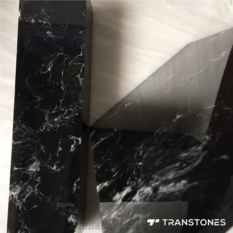 Black Panel Artificial Alabaster Sheets