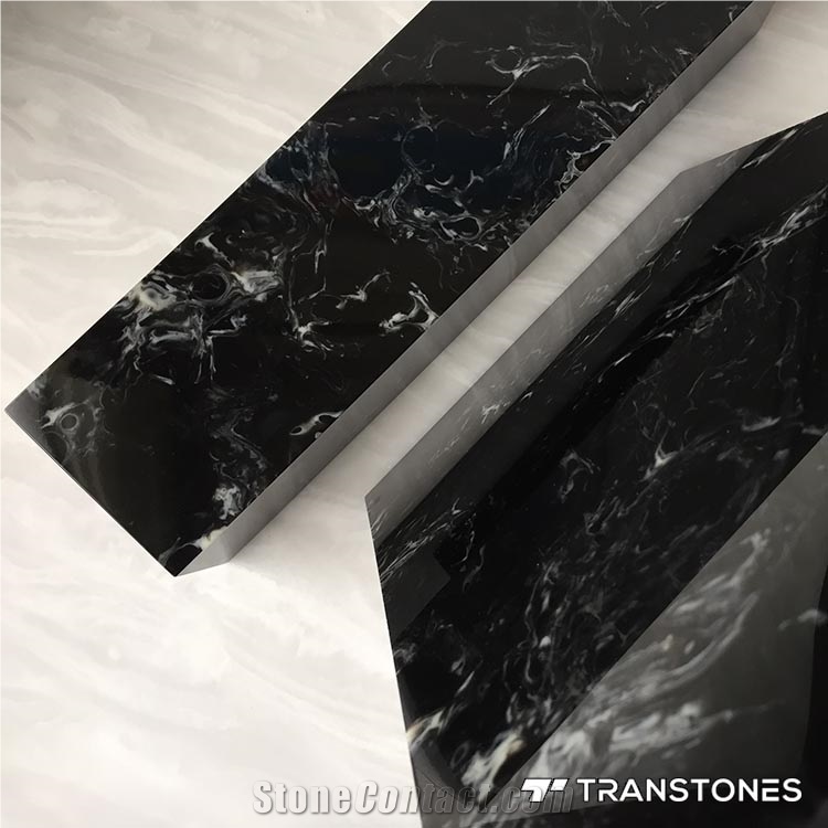 Black Panel Artificial Alabaster Sheets