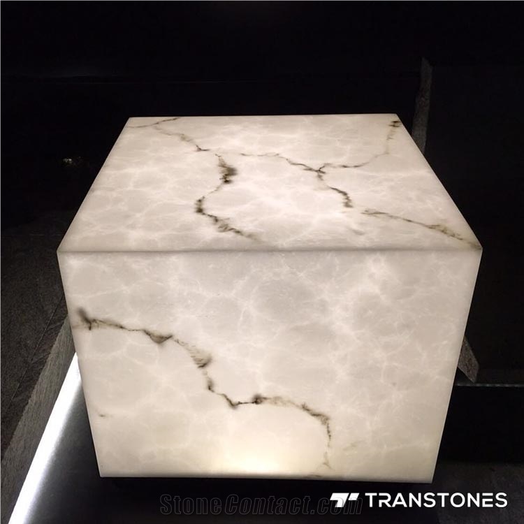 Decorative Stone Faux Onyx Slabs for Lighting Box