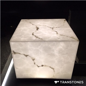 Decorative Stone Faux Onyx Slabs for Lighting Box