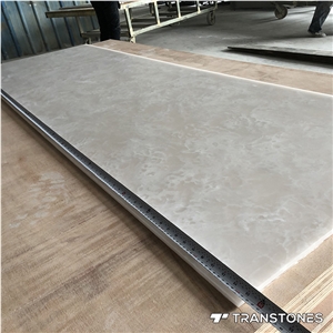 Faux Translucent Stone Tiles Alabaster Led Panel