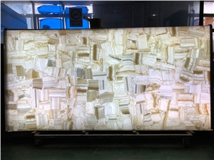 Hot Sale Translucent Polished Faux Onyx Wall Tile