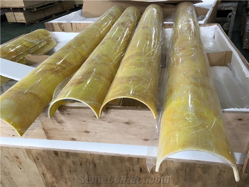 Interior Decorationl Translucent White Alabaster