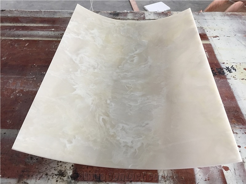 Interior Decorationl Translucent White Alabaster
