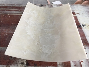 Interior Decorationl Translucent White Alabaster