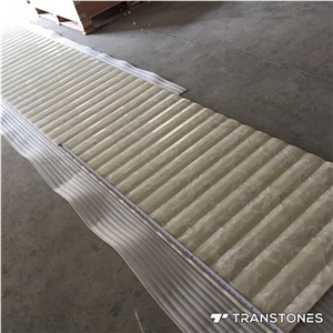 Polished Artificial Alabaster Stone Veneer