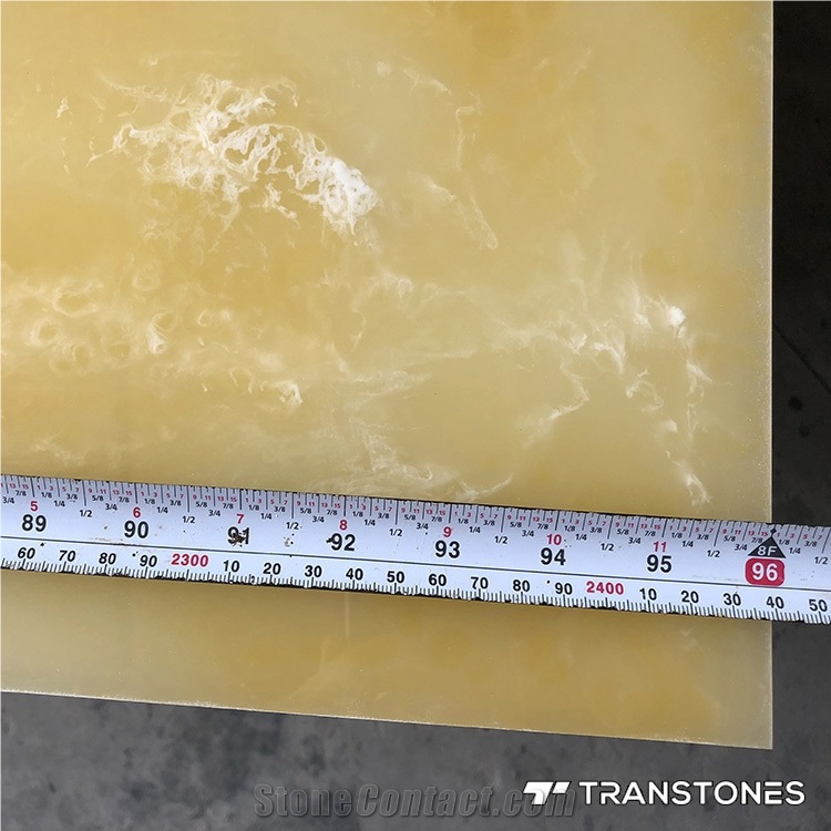 Polished Finishes Faux Onyx Alabaster Stone Tiles