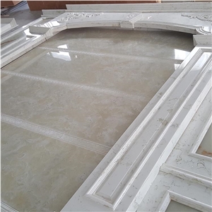 Polished Translucent Artificial Onyx Wall Cladding