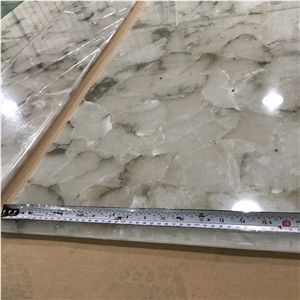 Translucent Artificial Onyx Wall Building Stone