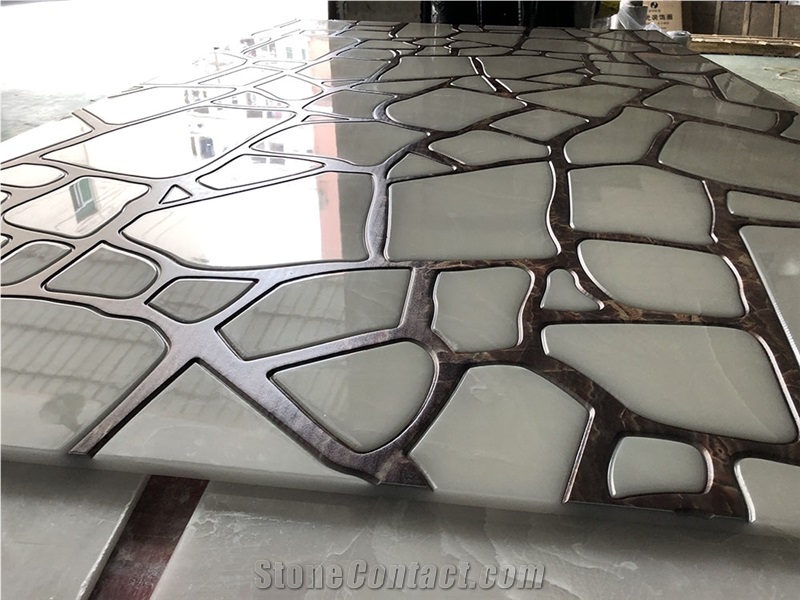 Translucent Customized Onyx Building Stone