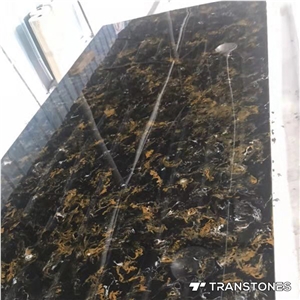 Translucent Faux Onyx Panel Stone Veneer for Kitchentop