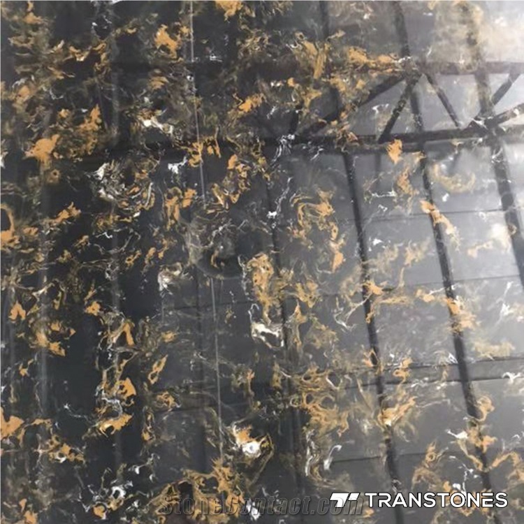 Translucent Faux Onyx Panel Stone Veneer for Kitchentop