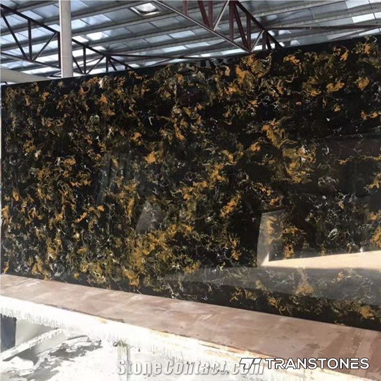 Translucent Faux Onyx Panel Stone Veneer for Kitchentop