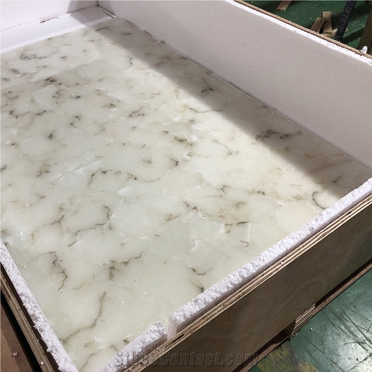 Translucent Faux Real Onyx Interior Wall Panels