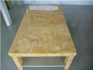 Translucent Wholesale Home Design Faux Onyx Desk