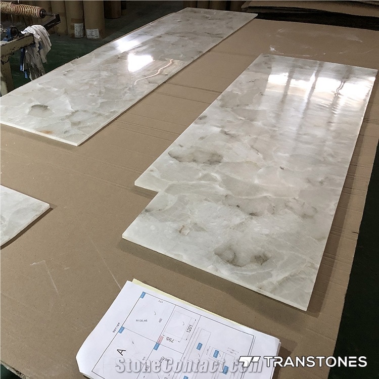 Transtones Artificial Onyx Slabs for Interiors Decors