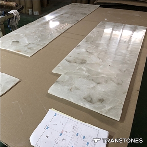 Transtones Artificial Onyx Slabs for Interiors Decors