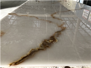 Transtones Polished High Gloss Faux Alabaster Sheet