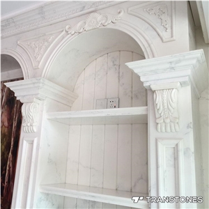 White Faux Onyx Slab Alabaster Sheets for Wall Panel