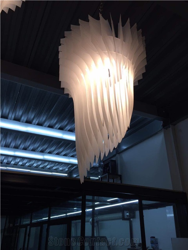 Wholesale Translucent White Faux Onyx Lighting Box