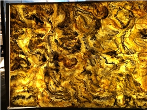 Wholesale Translucent Yellow Faux Onyx Sheet Price