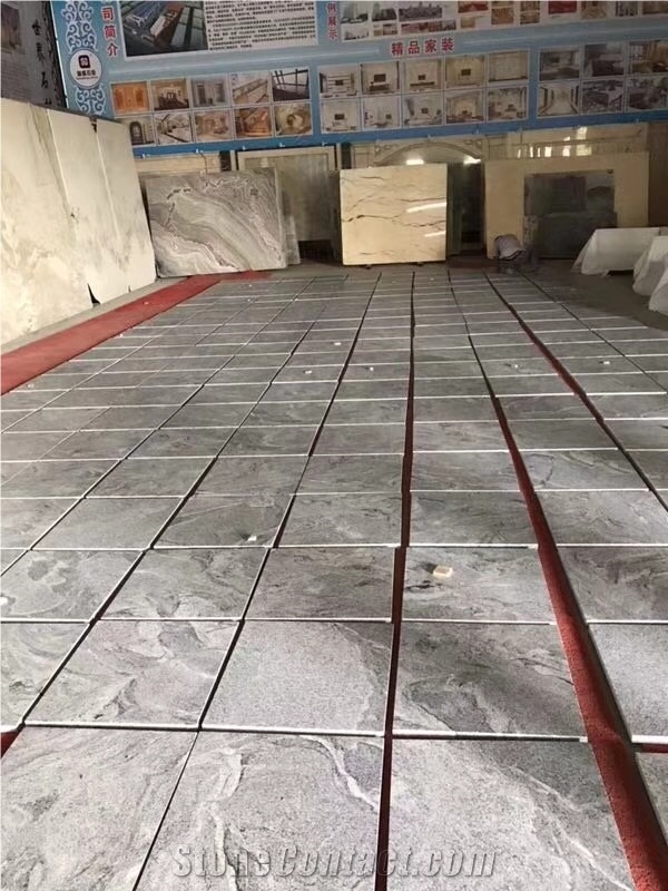 Chinese Fantasy Ash Grey Granite Tiles