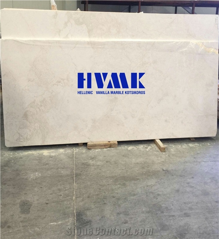 White Vanilla Marble Slabs, Tiles
