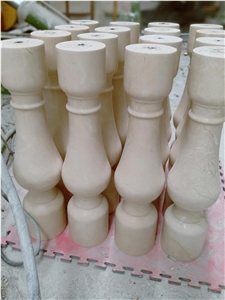 Stone Spain Cream Marfil Marble Balustrades