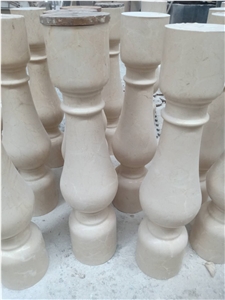 Stone Spain Cream Marfil Marble Balustrades
