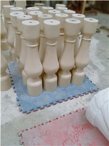 Stone Spain Cream Marfil Marble Balustrades