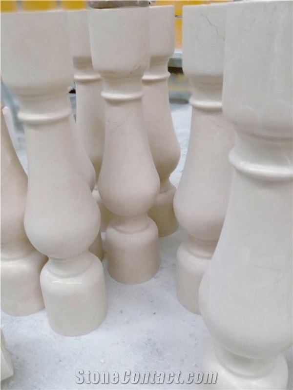 Stone Spain Cream Marfil Marble Balustrades