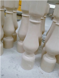 Stone Spain Cream Marfil Marble Balustrades