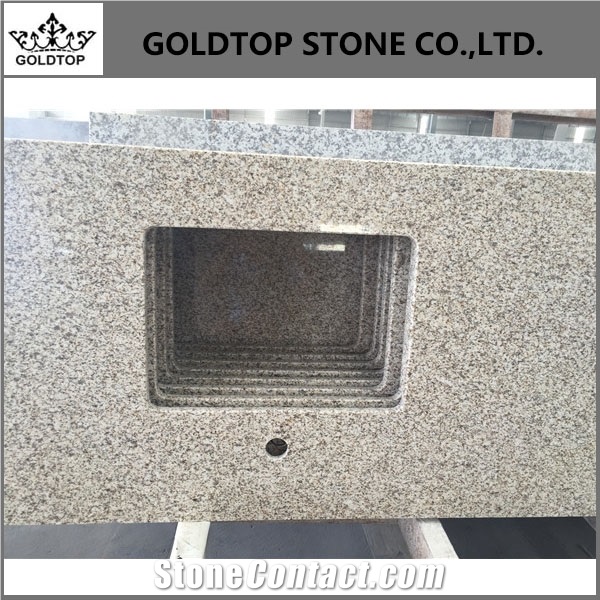 China Gold Granite Counter Top ,Worktop