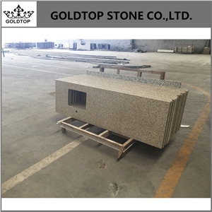 China Gold Granite Counter Top ,Worktop