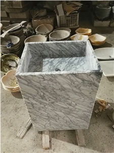 Natural Marble Stone Bathroom Wash Hand Basin